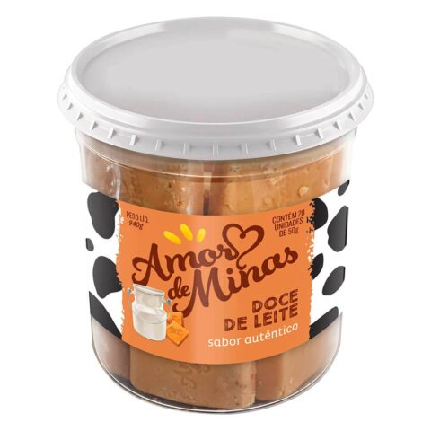 Pote Amor de Minas 940g sabor leite