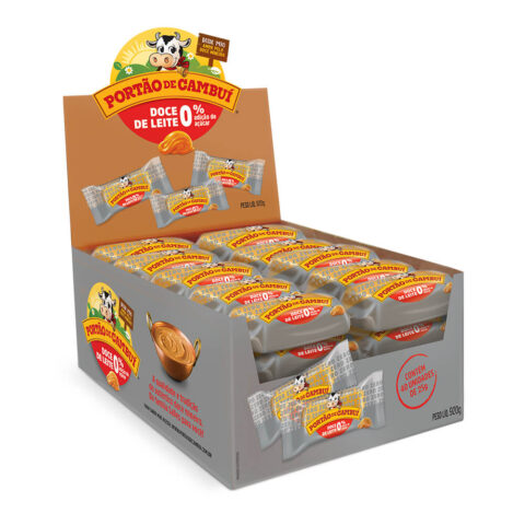 Doce de Leite tradicional Zero Açúcar Display 920g (40 unidades de 23g)