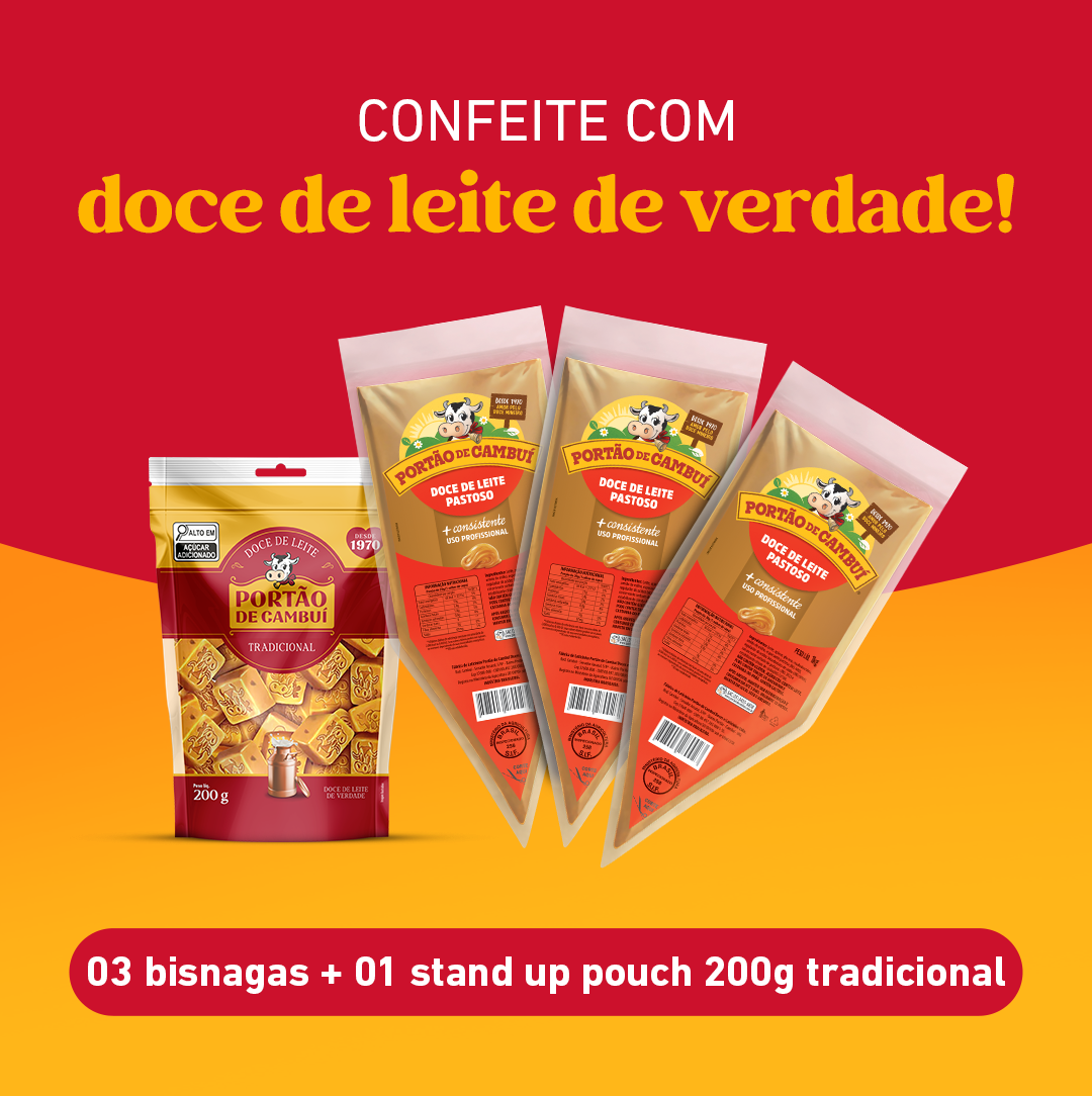 Kit Bisnaga “Doce Arte”