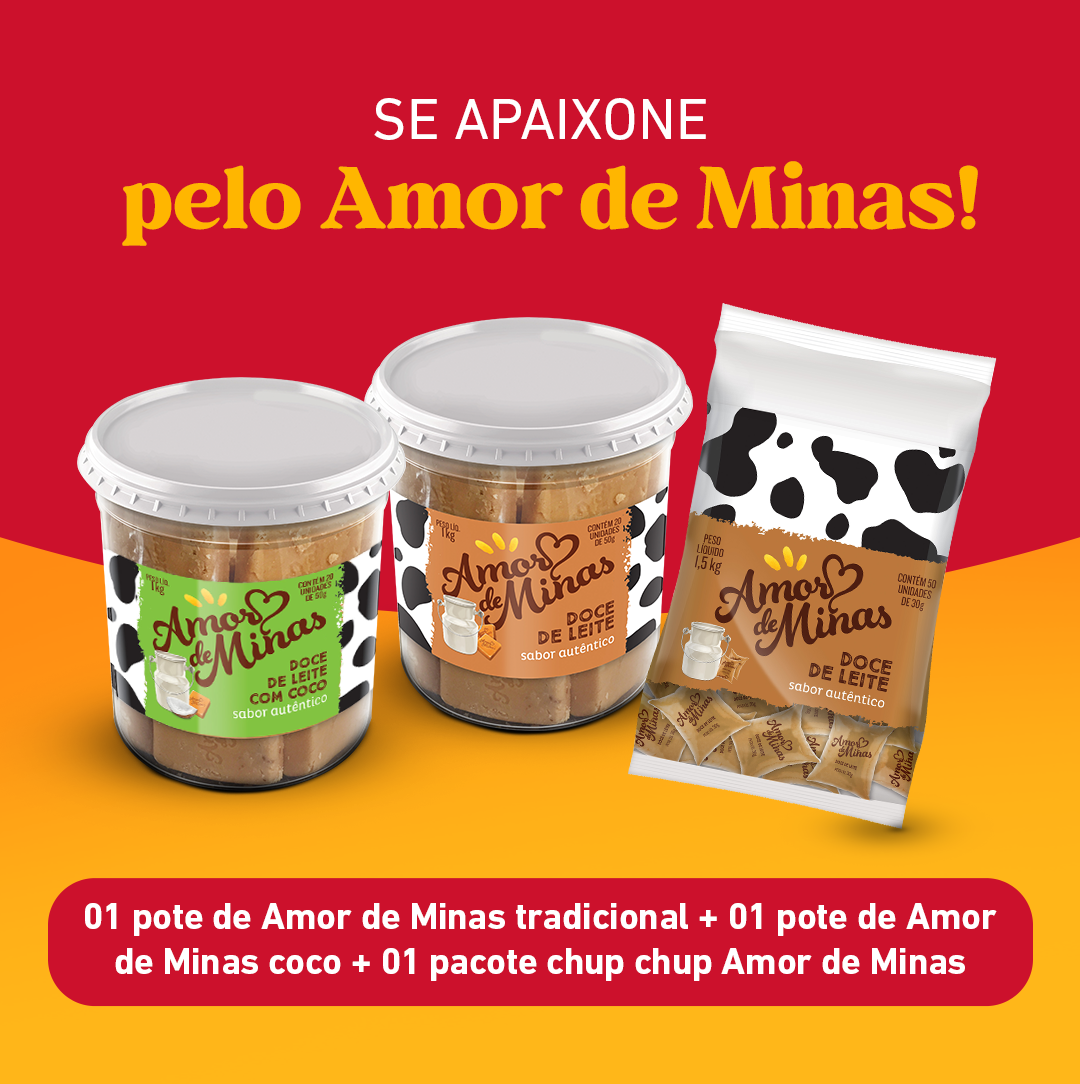 Kit Amor de Minas “Primeiro Amor”